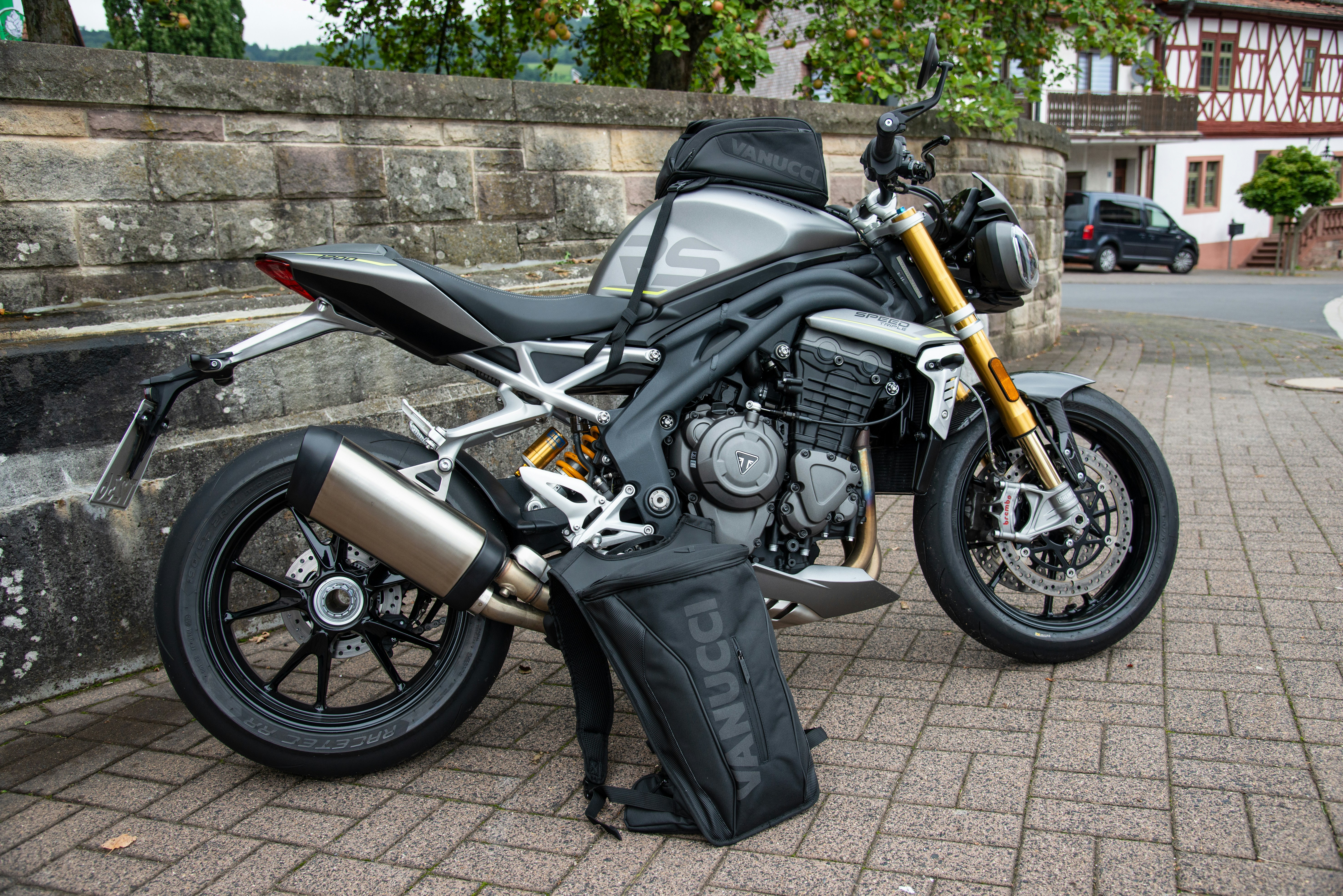 Naked motorcycle